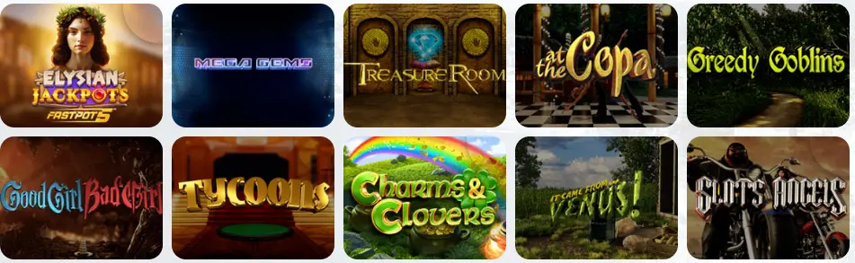 Les Jackpots au Buran Casino